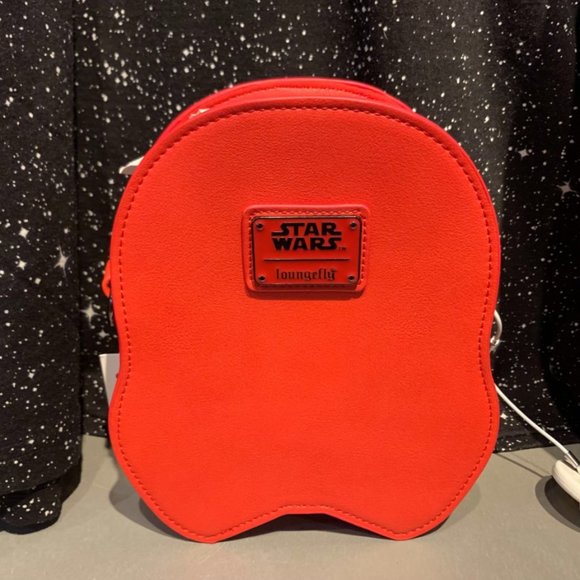 Loungefly NWT Crossbody Red Sith Storm Trooper - Picture 4 of 6
